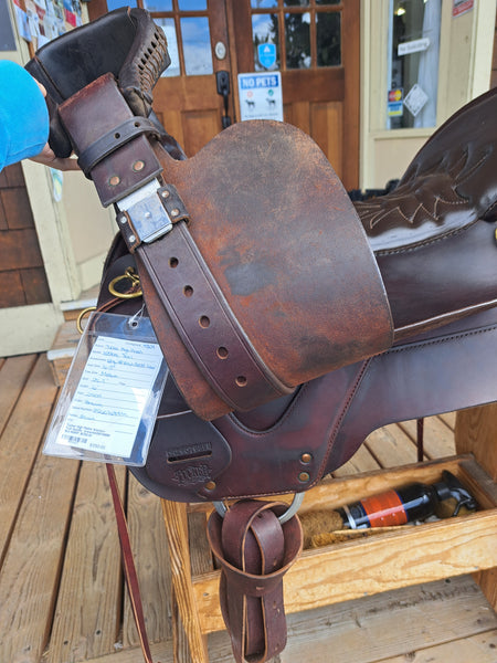 16.5" Tucker High Plains Western Trail Saddle