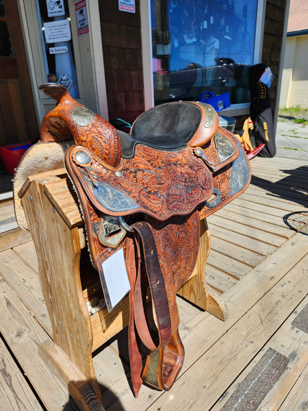 16" Big Horn Western Equitation Saddle