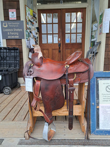 ON TRIAL 15.5" Circle Y All Around Roping Saddle