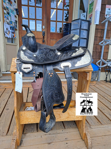 12" King Youth Western Saddle