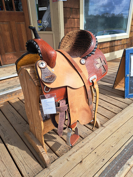 14" Double T Barrel Saddle