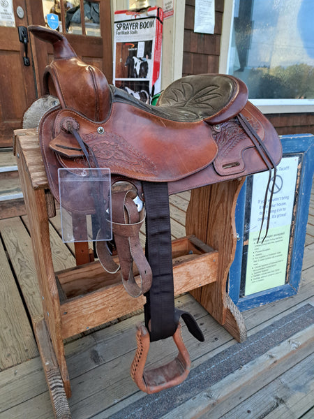 14.5" Hereford Tex Tan Western Saddle