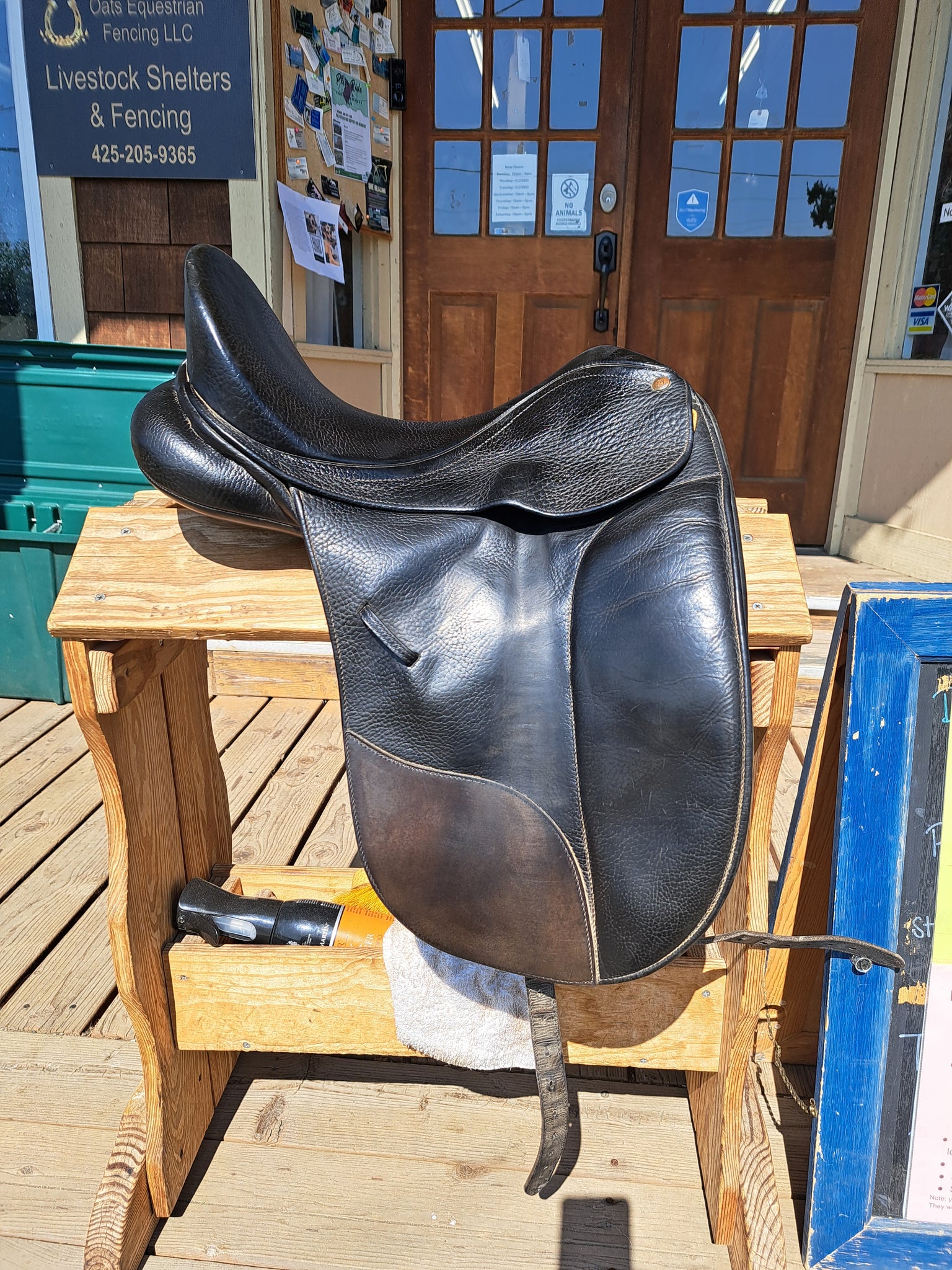 16" Bates Isabell Dressage Saddle