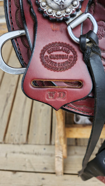 17" Dixieland Gaited Endurance Saddle