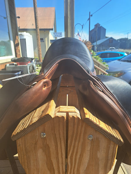 17" Arion 4D Monoflap Dressage Saddle