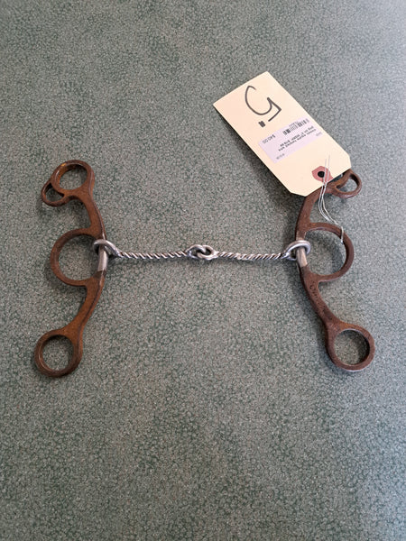 5" Classic Equine Twisted Wire Gag