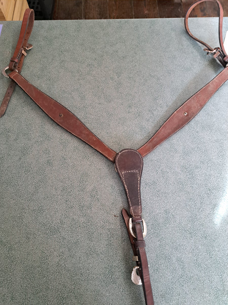 Studded Leather Breast Collar