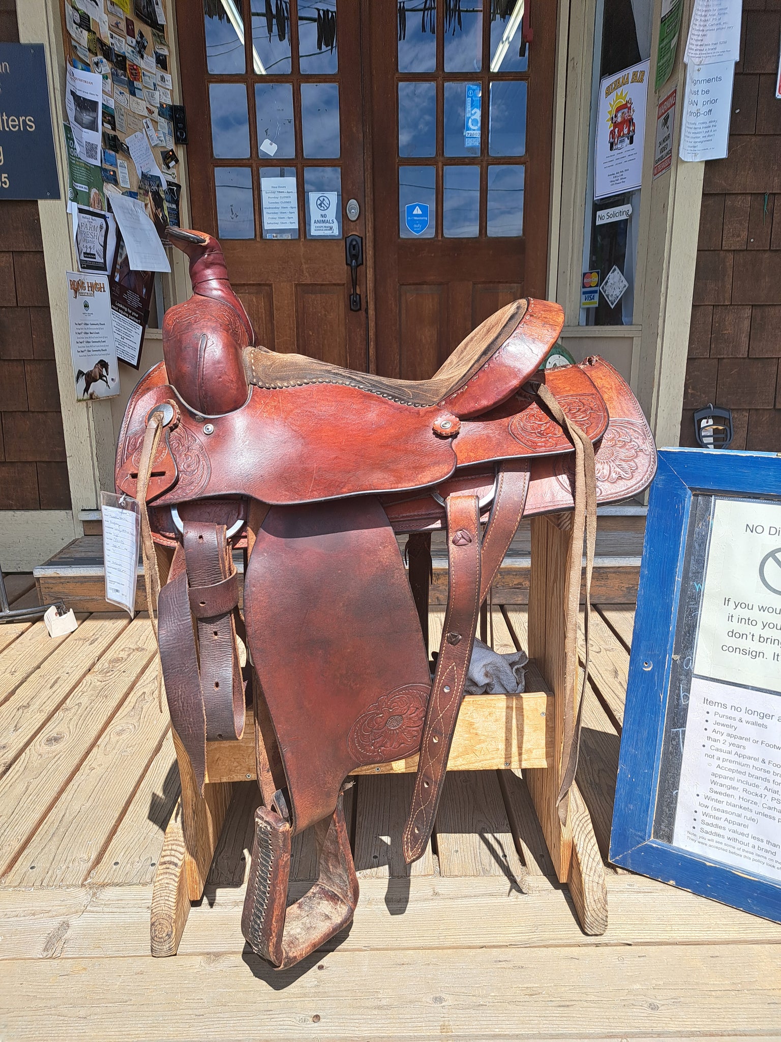 16" Saddlesmith Roping Saddle