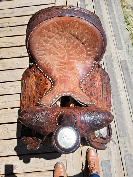14" Horseman's Supply Martha Josey Barrel Saddle