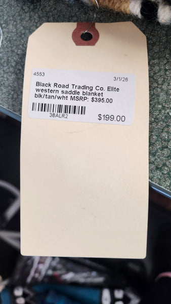 Black Road Trading Co. Saddle Blanket