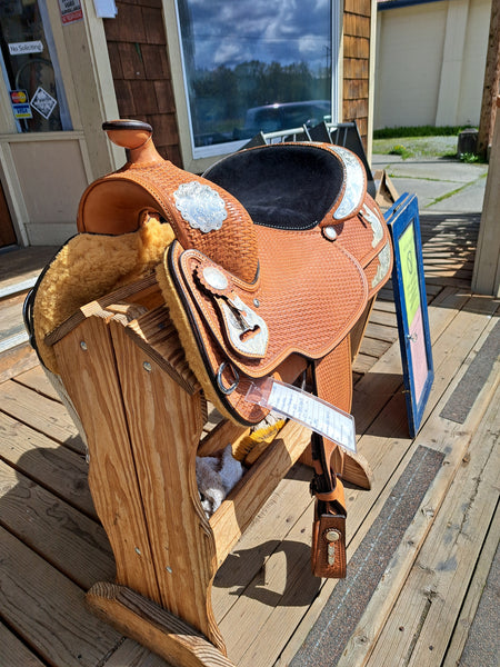 15.5" Crates Equaitation Western Saddle