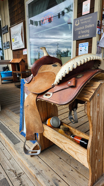 14" Billy Cook Barrel Saddle