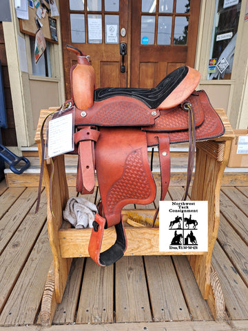 On Trial  12" youth western saddle