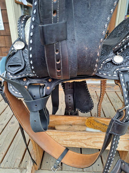 16" Marty Kosel Custom Equitation Saddle