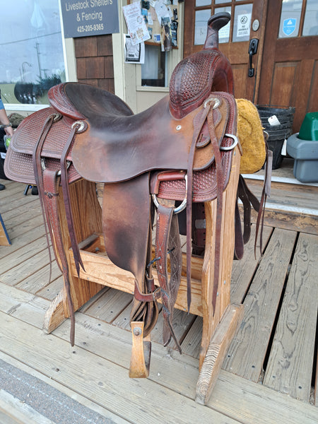16" SRS Saddlery Cutter Saddle