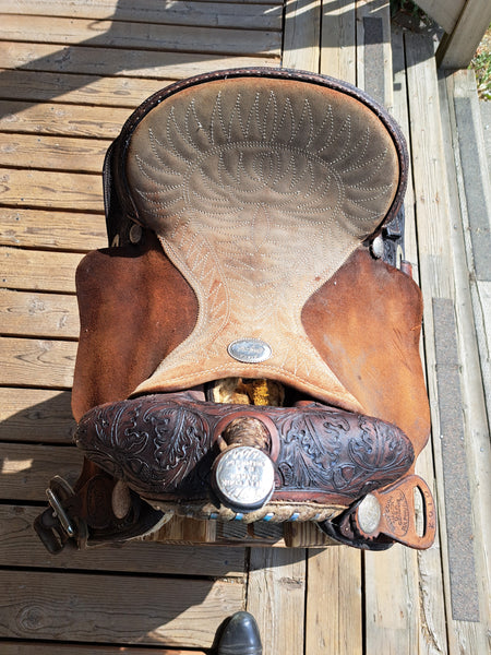 14.5" Billy Cook Barrel Saddle