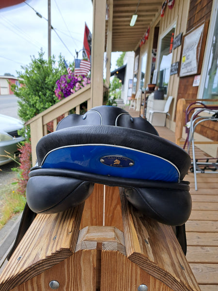 16.5" Hastilow & Sons Highland Cob Dressage Saddle