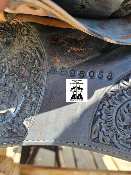 16" Blue Ribbon Western Equitation Show Saddle