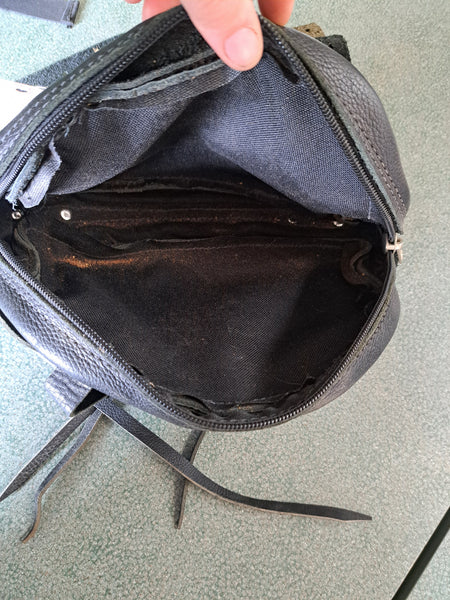 Leather Saddle Sack