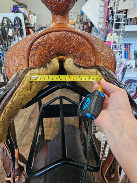 16" Broken Horn Todd Sommers Performance Saddle