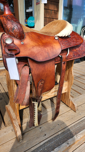 16" Billy Cook Roper Western Saddle