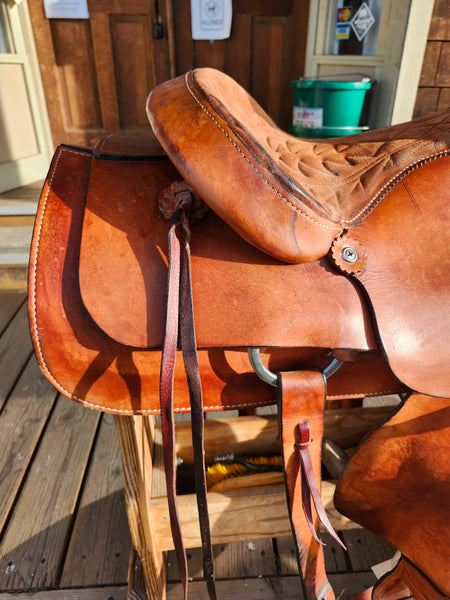 15"  Red Ryder Roping Saddle