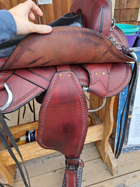 19" Dixieland Western Gaited Saddle