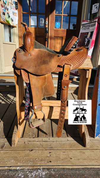 13.5" Three Forks Merril Barrel Saddle