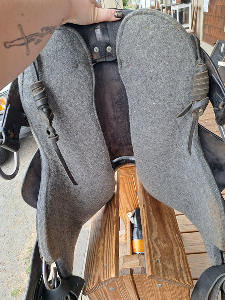 16.5" Tucker Vista Endurance Saddle
