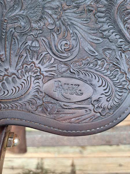 ON TRIAL 16"  Vintage Billy Royal Western Equitation Show Saddle