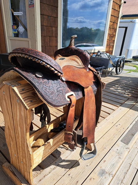 14.5" Billy Cook Barrel Saddle