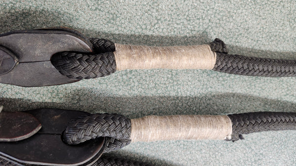 John Lyons Loop Reins W/ Slobber Straps