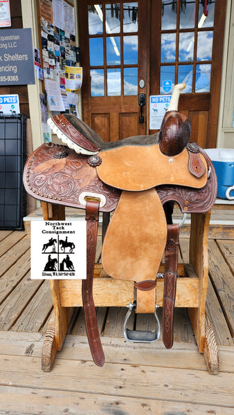 15" True North Barrel Saddle