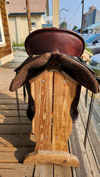 17.5" Tucker Square Skirt Western Trail Saddle