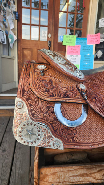 16" Dale Chavez Western Equitation Show Saddle