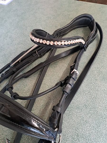 Custom Halter Ego Dressage Bridle