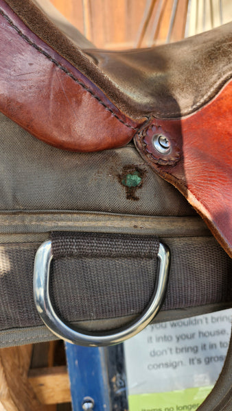 14.5" Courts Synthetic Western Saddle