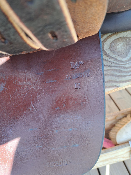 14" Dover Circuit Close Contact Jump Saddle