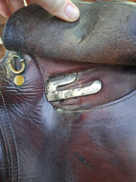 18.5" Pessoa Close Contact Jump Saddle