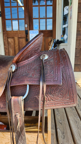16" SRS All Around Roper Saddle
