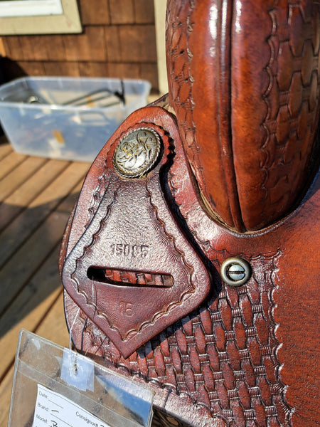 16" Barrel Racing Saddle