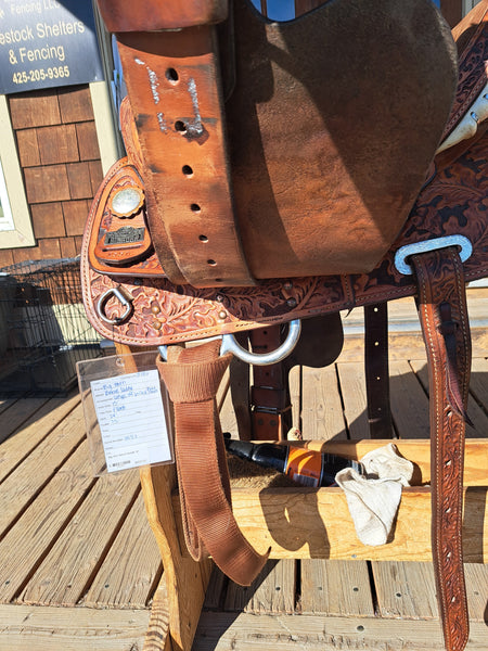 ON TRIAL 15" Big Horn Barrel Saddle