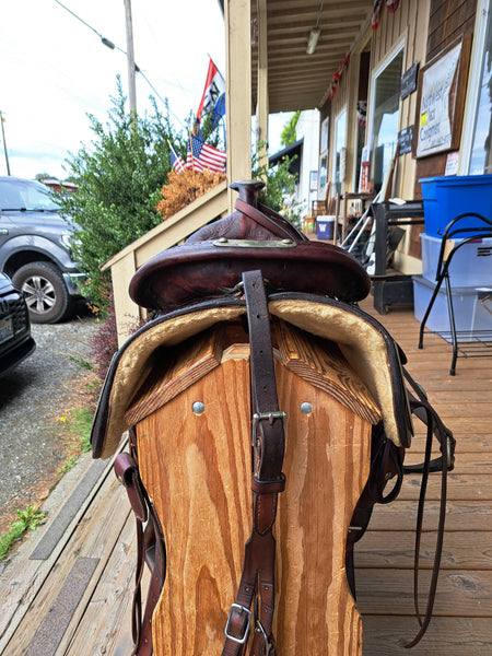 15" Hereford Tex Tan Western Pleasure Saddle