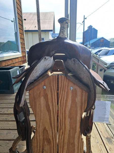 15" Lamb Co Barrel Racing Saddle