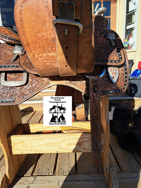 17" Wenger Custom Western Equitation Show Saddle