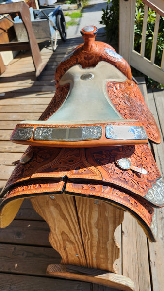 16" Rocking R Western Equitation Show Saddle