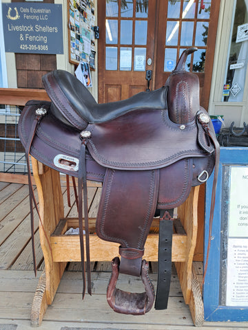 ON TRIAL 16" Hilason Western Trail Saddle