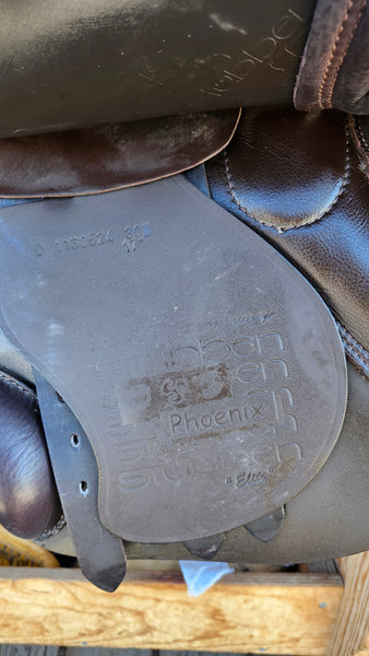 17" Stubben Phoenix Elite Jumping Saddle