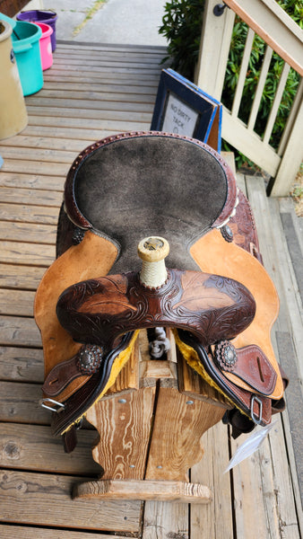15" True North Barrel Saddle