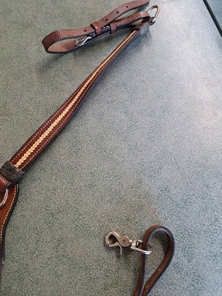 Breast Collar W/ Rawhide Accents